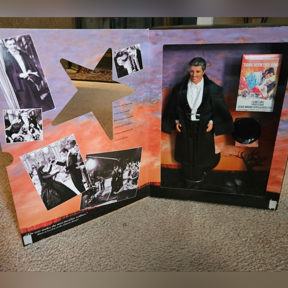 1995 Hollywood Legends Collection Ken as Rhett Butler
